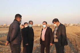 بازدید شهردار کرج از پارک شهید ایرانی