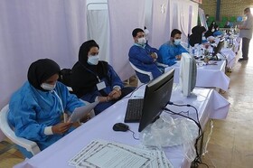تجهیز سالن ورزشی «شهدای گلشهر» برای واکسیناسیون