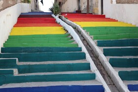 جلوه رنگ بر پله‌های اسلام آباد
