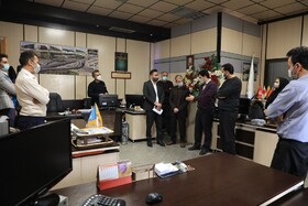 بازدید رئیس شورای شهر کرج از روابط عمومی وامور بین الملل شهرداری کرج