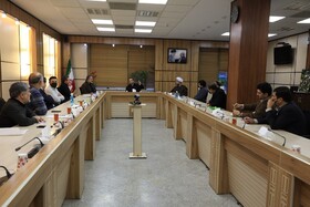 جلسه تشییع پیکر دو شهید گمنام در کرج برگزار شد