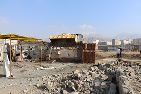 ۲۵۰۰ متر دیوارکشی غیرمجاز در منطقه ۶ تخریب شد