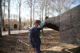 بازدید رئیس کمیسیون تلفیق شورای شهر از پارک «ایران کوچک»