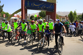 همایش بزرگ دوچرخه سواری در کرج برگزار شد