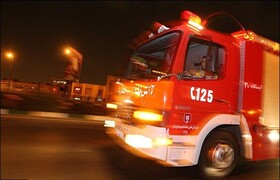 حریق رستورانی در جاده چالوس/ اعزام نیرو از ۴ ایستگاه آتش‌نشانی کرج