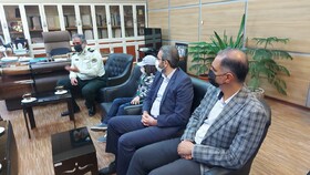 اعضای شورای شهر در ستاد فرماندهی انتظامی البرز حضور یافتند