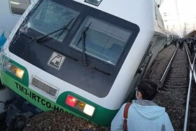 توقف متروی کرج-تهران بر اثر حادثه