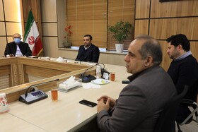 جلسه پیگیری وصول مطالبات شهرداری از پروژه البرز مال