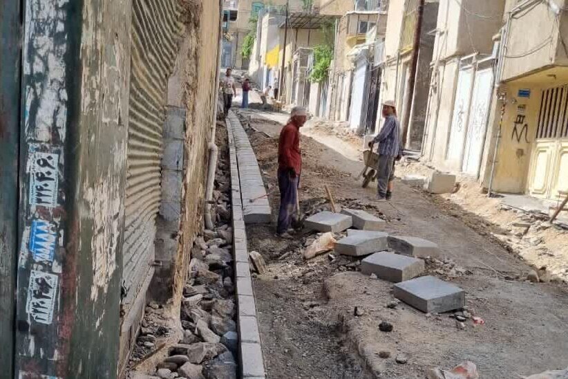 نوسازی و بهسازی بوستان طلوع در منطقه یک کرج / طرح پله گذاری در محله اسلام‌آباد ادامه می‌یابد