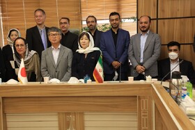 نشست صمیمی سرپرست شهرداری کرج با اعضای سفارت ژاپن