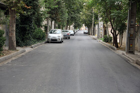 عملیات آسفالت خیابان‌های ۴۵ متری گلشهر انجام شد
