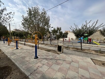 عملیات احداث پارک «تندرستی» به پایان رسید/ افزایش سرانه فضای سبز در محله حسن آباد