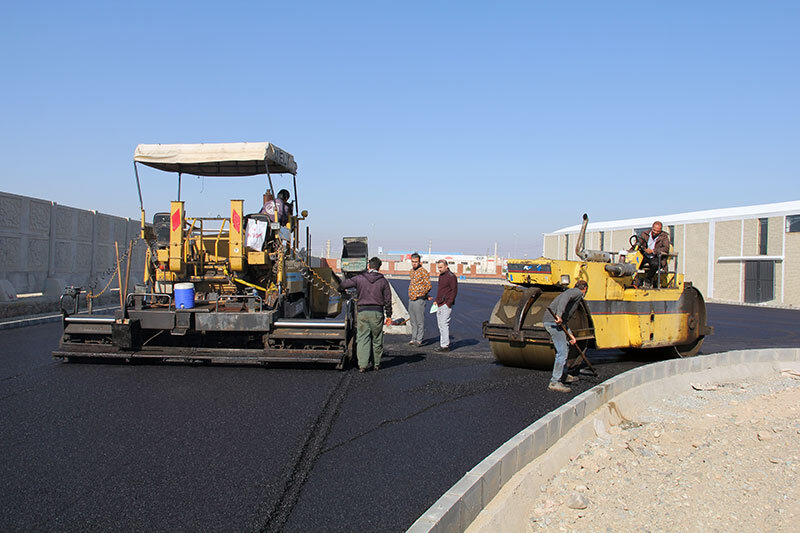 عملیات محوطه‌سازی و احداث پارکینگ نمایشگاه بین‌المللی دائمی استان البرز به خط پایان رسید