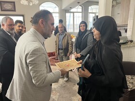 دیدار با خانواده شهید معزز «محمدرضا احمدوند» به مناسبت روز بزرگداشت شهداء