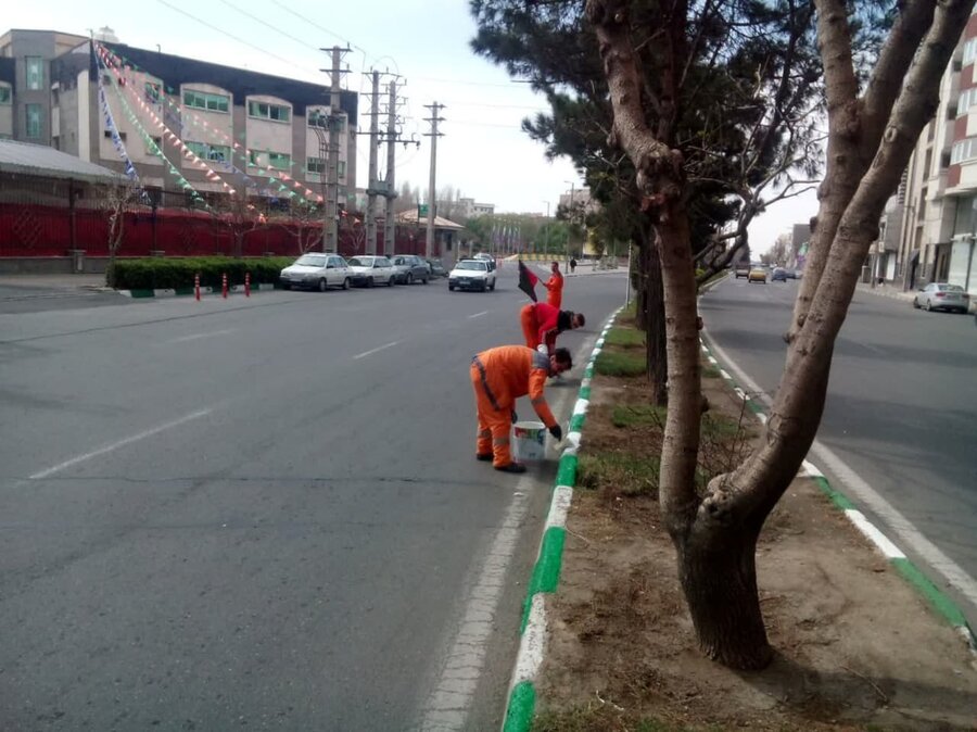 تداوم اجرای طرح جهادی پاکسازی محلات در منطقه ۹ کرج