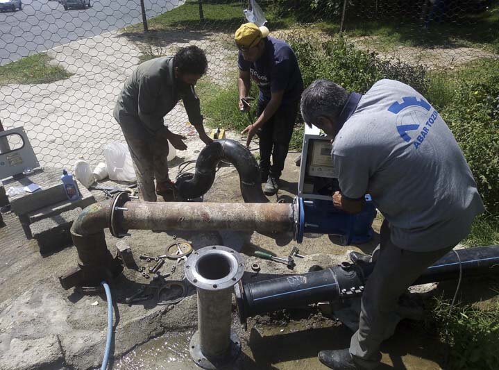 ۳ هزار و ۵۵ هکتار شبکه توزیع آب خام در کرج اجرا شد