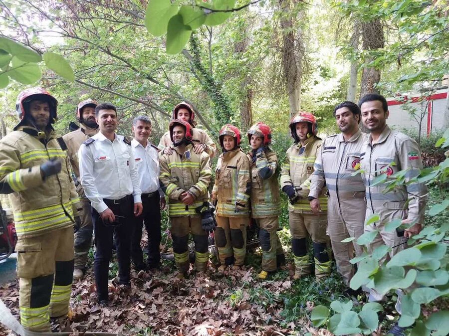 برگزاری مانور عملیاتی اطفاء حریق مراتع و جنگل‌ها