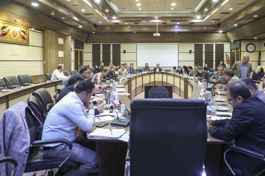 جلسه جذب بودجه در مناطق ۱۰ گانه کرج برگزار شد