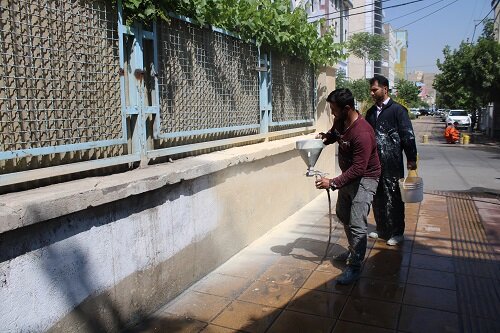 طرح هفتگی نظافت و پاکسازی محله به محله توسط شهرداری منطقه ۲ اجرا شد