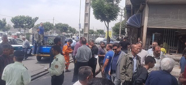 ۱۸ واحد فروش پسماند خشک در خیابان شهید ایرانی پلمپ شد