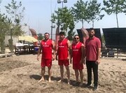 تیم والیبال ساحلی شهرداری کرج به مسابقات قهرمانی کشوراعزام شد