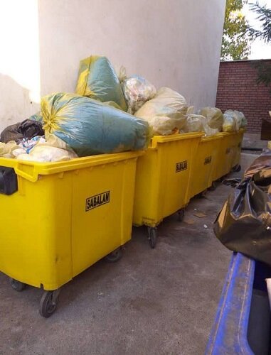 جمع‌آوری روزانه بیش از ۱۰ تُن زباله عفونی درکرج