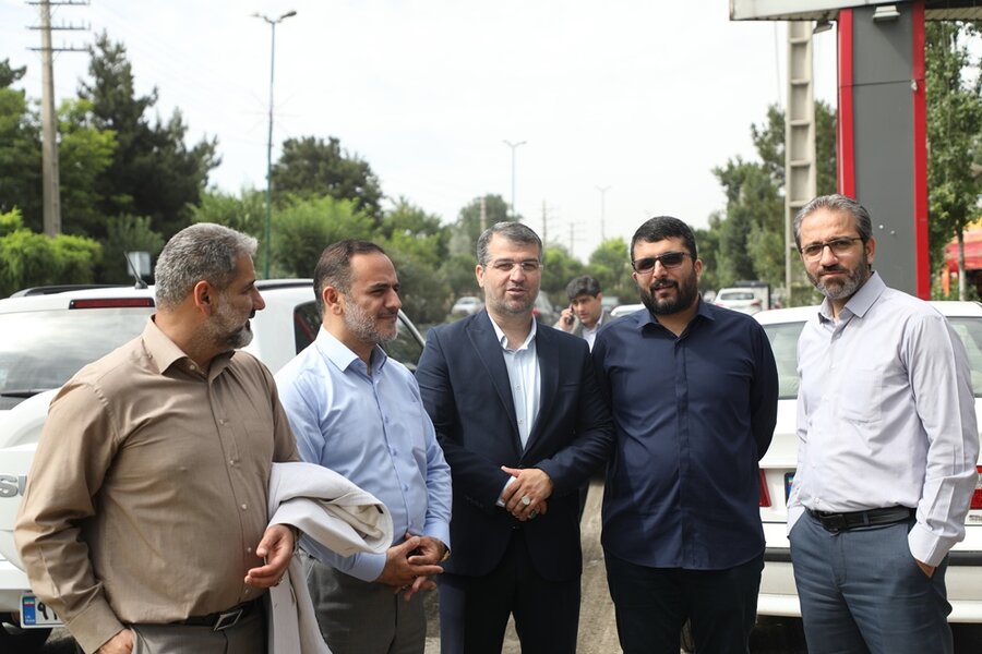 بازدید شهردار و اعضای شورا از ادامه پروژه کنارگذر مهرشهر